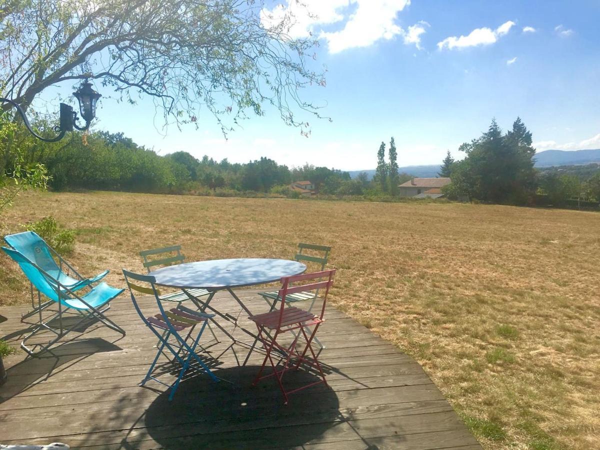 La Colline Seive Villa Boulieu-les-Annonay Exterior foto