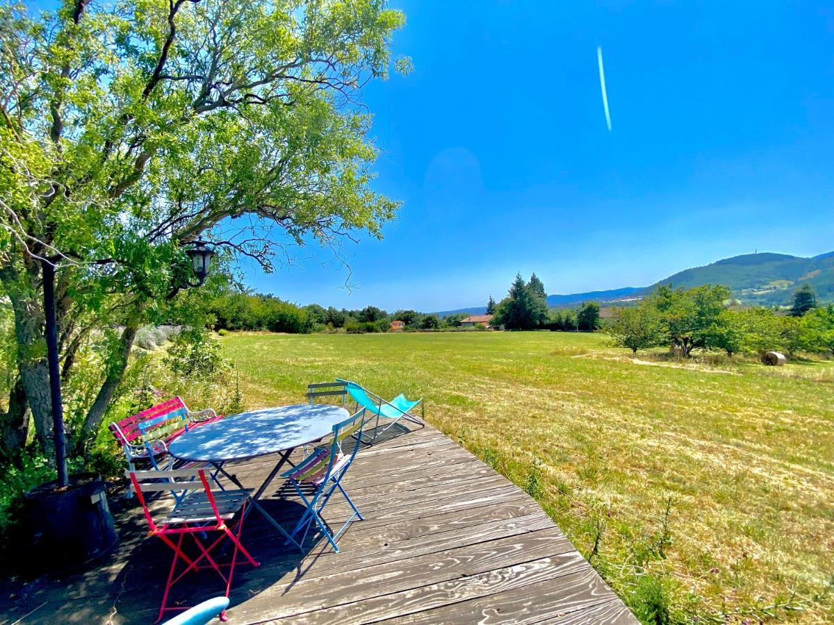 La Colline Seive Villa Boulieu-les-Annonay Exterior foto